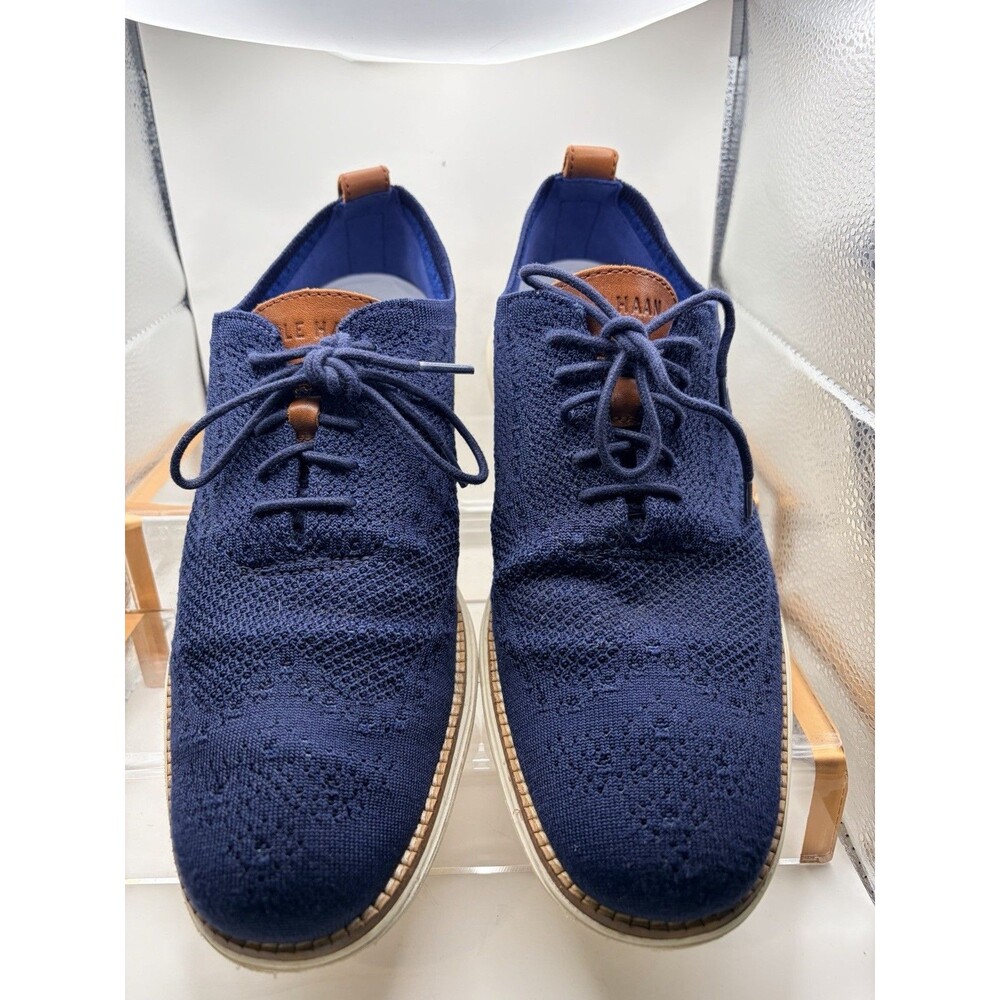 Cole Haan Original Grand Stitchlite Wingtip Oxford Navy Men’s 9.5 M C27960